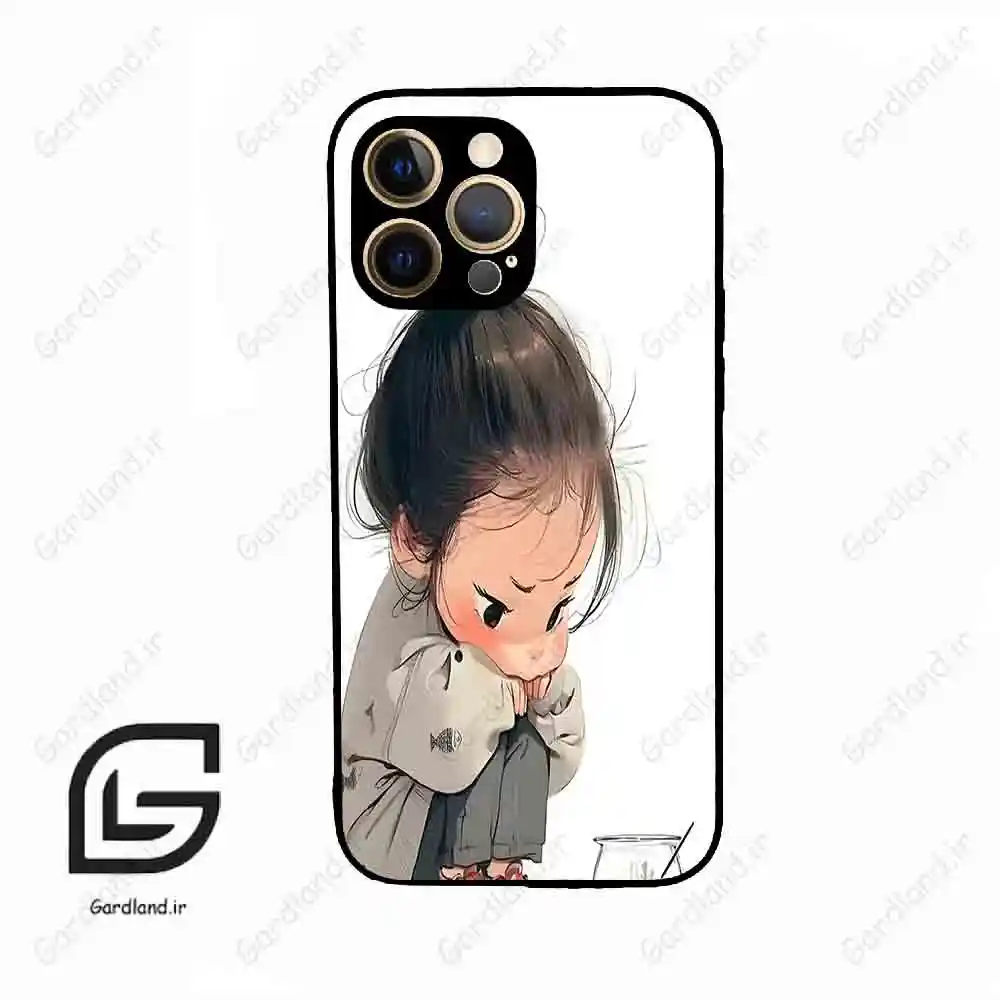 قاب گوشی آیفون 12 پرومکس (Iphone 12 Pro Max ) طرح دخترانه کد 2028