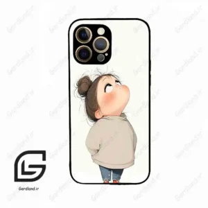 قاب گوشی آیفون 12 پرومکس (Iphone 12 Pro Max ) طرح دختر کد 2057