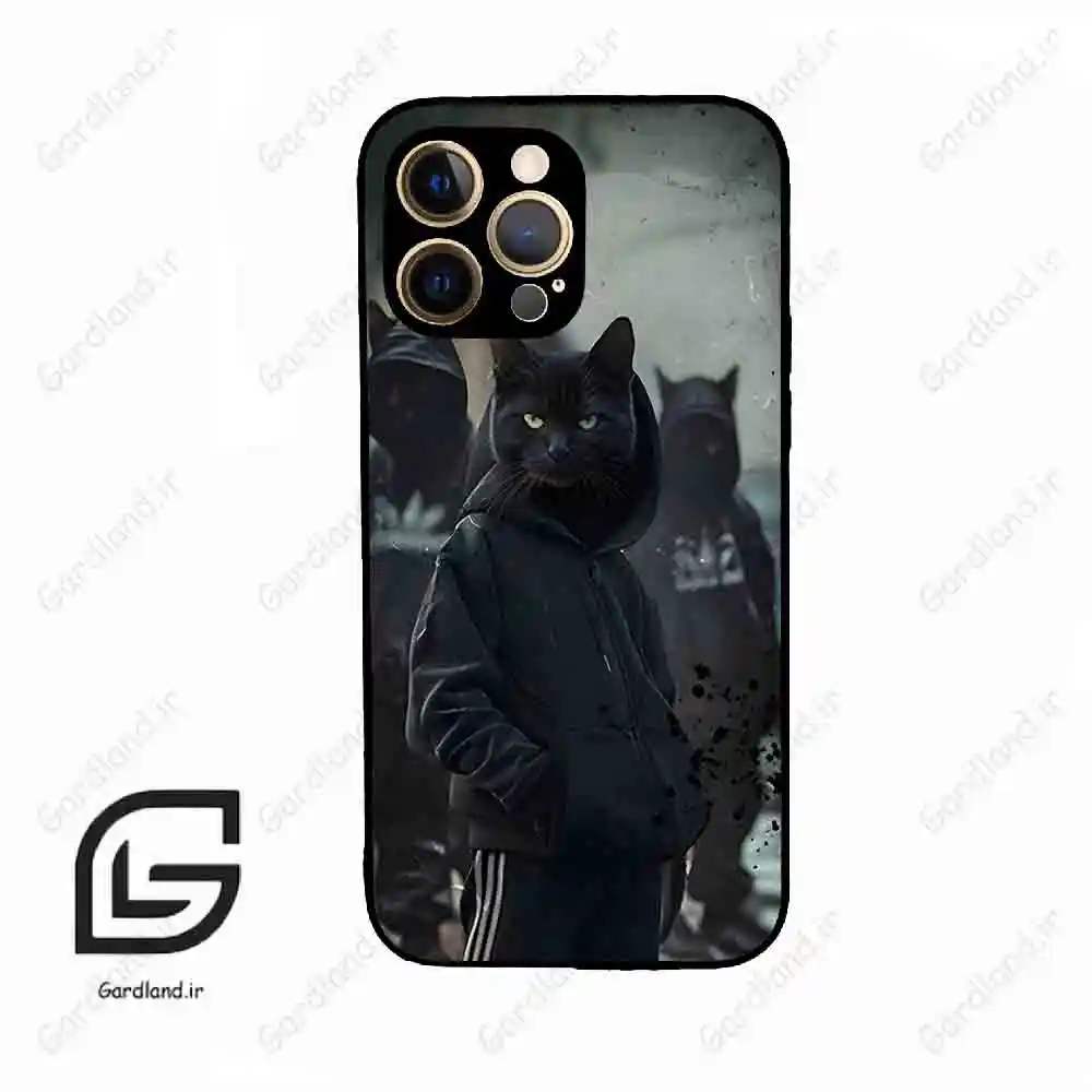 قاب گوشی آیفون 12 پرومکس (Iphone 12 Pro Max ) طرح گربه کد 2091