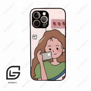 قاب گوشی آیفون 12 پرومکس (Iphone 12 Pro Max ) طرح دخترانه کد 2141