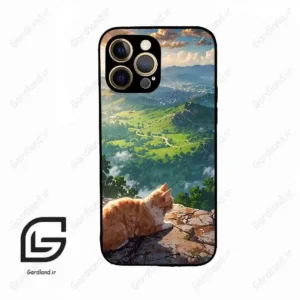 قاب گوشی آیفون 12 پرومکس (Iphone 12 Pro Max ) طرح گربه کد 2203