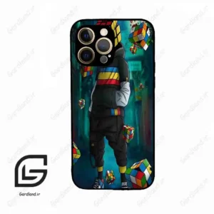 قاب گوشی آیفون 12 پرومکس (Iphone 12 Pro Max ) طرح مکعب کد 2229