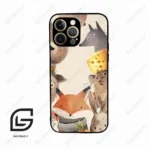 قاب گوشی آیفون 12 پرومکس (Iphone 12 Pro Max ) طرح حیوانات کد 2338