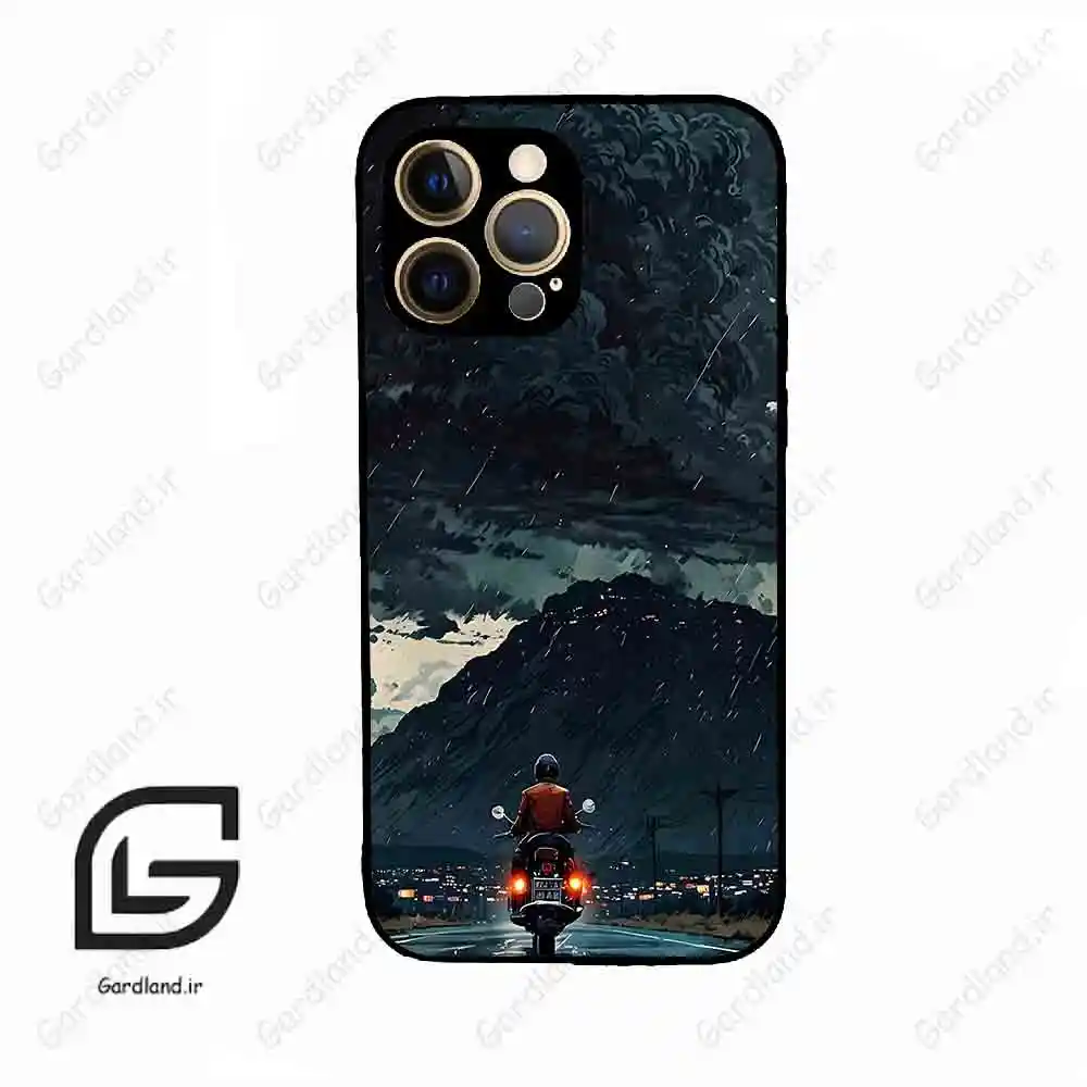 قاب گوشی آیفون 12 پرومکس (Iphone 12 Pro Max ) طرح موتورسوار کد 2342