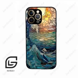 قاب گوشی آیفون 12 پرومکس (Iphone 12 Pro Max ) طرح موج کد 2413