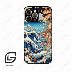 قاب گوشی آیفون 12 پرومکس (Iphone 12 Pro Max ) طرح موج کد 2418