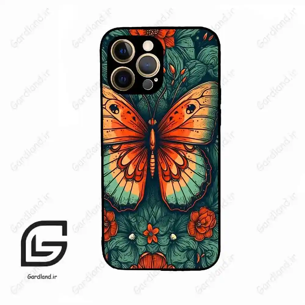 قاب گوشی آیفون 12 پرومکس (Iphone 12 Pro Max ) طرح پروانه کد 2421
