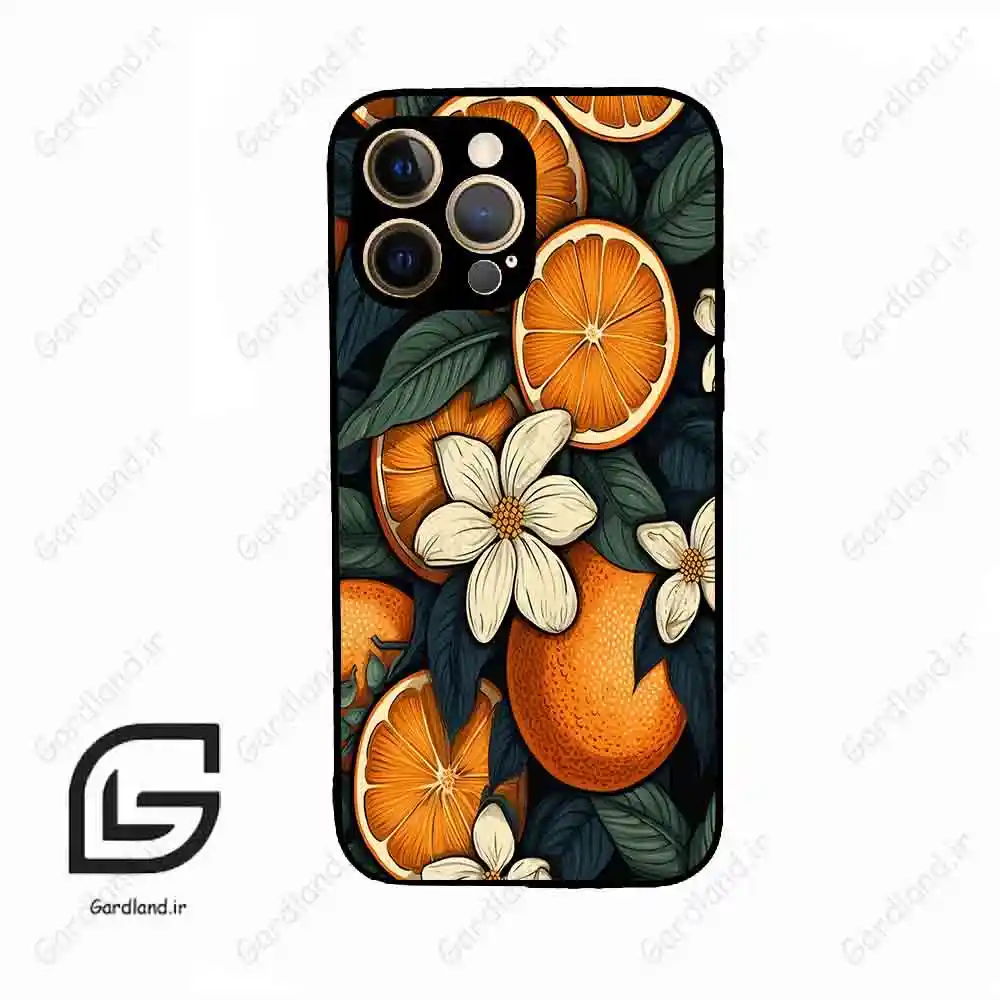 قاب گوشی آیفون 12 پرومکس (Iphone 12 Pro Max ) طرح پرتقالی کد 2423