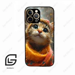 قاب گوشی آیفون 12 پرومکس (Iphone 12 Pro Max ) طرح گربه کد 2440