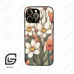 قاب گوشی آیفون 12 پرومکس (Iphone 12 Pro Max ) طرح گل کد 2475