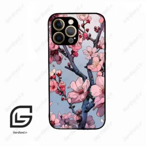 قاب گوشی آیفون 12 پرومکس (Iphone 12 Pro Max ) طرح شکوفه کد 2481