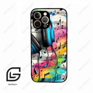 قاب گوشی آیفون 12 پرومکس (Iphone 12 Pro Max ) طرح موسیقی کد 2482