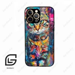 قاب گوشی آیفون 12 پرومکس (Iphone 12 Pro Max ) طرح گربه کد 2488