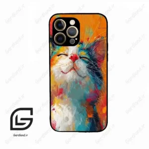 قاب گوشی آیفون 12 پرومکس (Iphone 12 Pro Max ) طرح گربه کد 2489