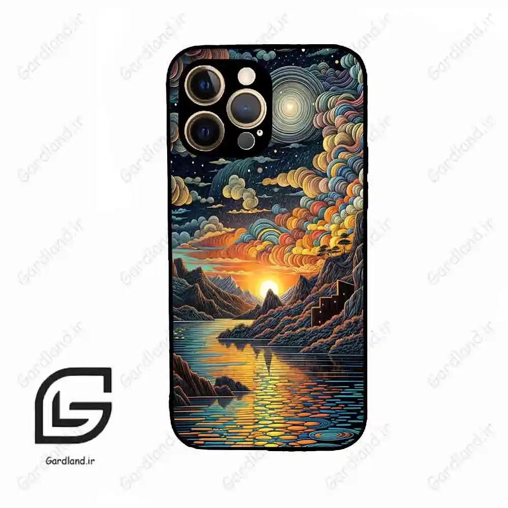 قاب گوشی آیفون 12 پرومکس (Iphone 12 Pro Max ) طرح نقاشی کد 2519