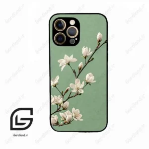 قاب گوشی آیفون 12 پرومکس (Iphone 12 Pro Max ) طرح شکوفه کد 2524