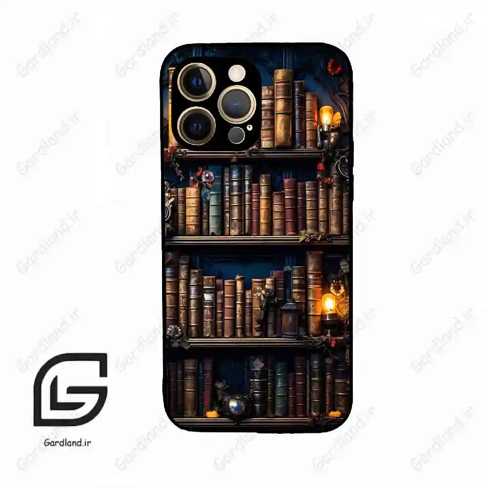 قاب گوشی آیفون 12 پرومکس (Iphone 12 Pro Max ) طرح کتابخانه کد 2541