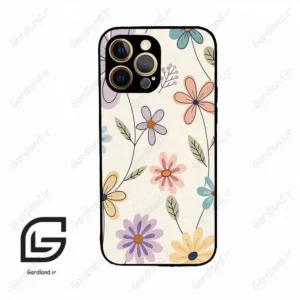 قاب گوشی آیفون 12 پرومکس (Iphone 12 Pro Max ) طرح گل کد 2587