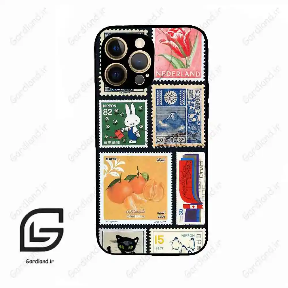 قاب گوشی آیفون 12 پرومکس (Iphone 12 Pro Max ) طرح تمبر کد 2603