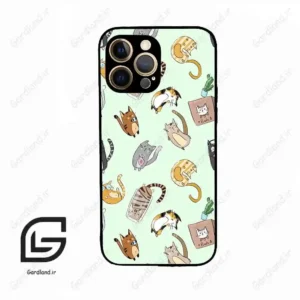 قاب گوشی آیفون 12 پرومکس (Iphone 12 Pro Max ) طرح گربه کد 2622