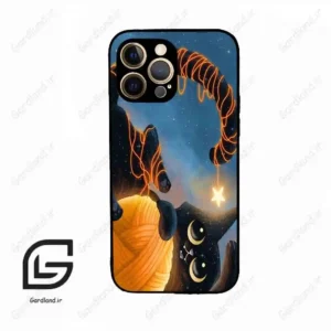 قاب گوشی آیفون 12 پرومکس (Iphone 12 Pro Max ) طرح گربه کد 2654