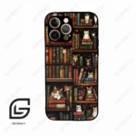 قاب گوشی آیفون 12 پرومکس (Iphone 12 Pro Max ) طرح کتابخانه کد 2675