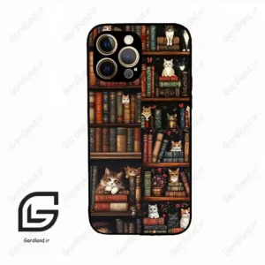 قاب گوشی آیفون 12 پرومکس (Iphone 12 Pro Max ) طرح کتابخانه کد 2675