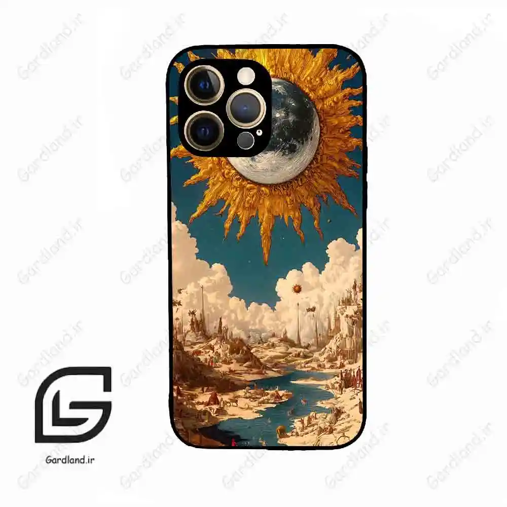 قاب گوشی آیفون 12 پرومکس (Iphone 12 Pro Max ) طرح خورشید کد 2694