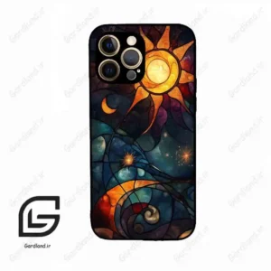 قاب گوشی آیفون 12 پرومکس (Iphone 12 Pro Max ) طرح خورشید کد 2707