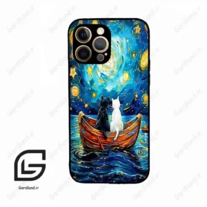 قاب گوشی آیفون 12 پرومکس (Iphone 12 Pro Max ) طرح گربه کد 2727