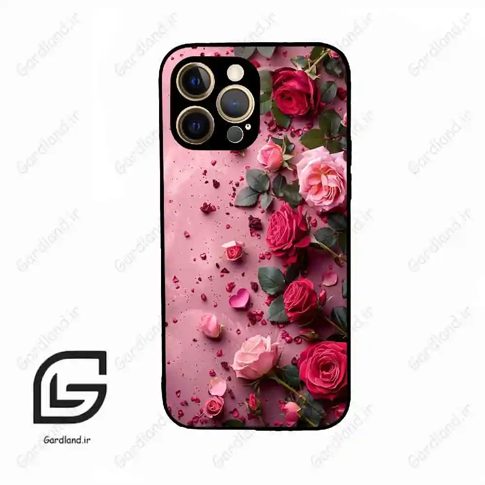 قاب گوشی آیفون 12 پرومکس (Iphone 12 Pro Max ) طرح رز کد 2744