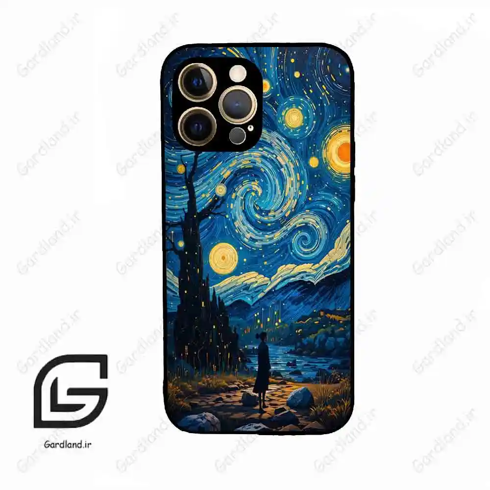 قاب گوشی آیفون 12 پرومکس (Iphone 12 Pro Max ) طرح شب کد 2801
