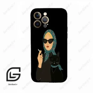 قاب گوشی آیفون 12 پرومکس (Iphone 12 Pro Max ) طرح خانومی کد 2810