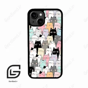 قاب گوشی آیفون 13 (Iphone 13 ) طرح گربه کد 2019