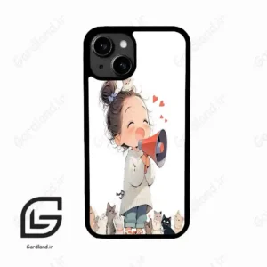 قاب گوشی آیفون 13 (Iphone 13 ) طرح دخترانه کد 2027