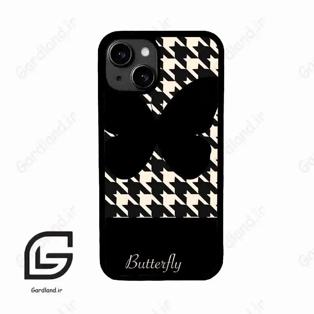 قاب گوشی آیفون 13 (Iphone 13 ) طرح پروانه کد 2051