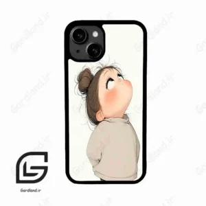 قاب گوشی آیفون 13 (Iphone 13 ) طرح دختر کد 2057
