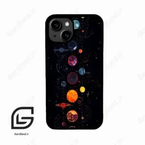قاب گوشی آیفون 13 (Iphone 13 ) طرح کهکشان کد 2062