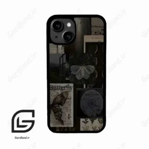 قاب گوشی آیفون 13 (Iphone 13 ) طرح پروانه کد 2096