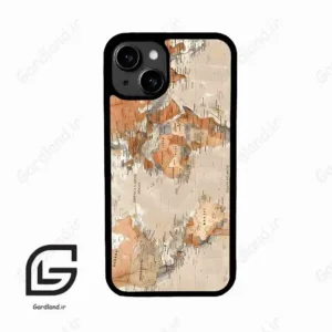 قاب گوشی آیفون 13 (Iphone 13 ) طرح نقشه کد 2187