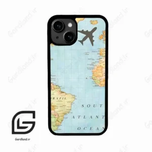 قاب گوشی آیفون 13 (Iphone 13 ) طرح نقشه کد 2243