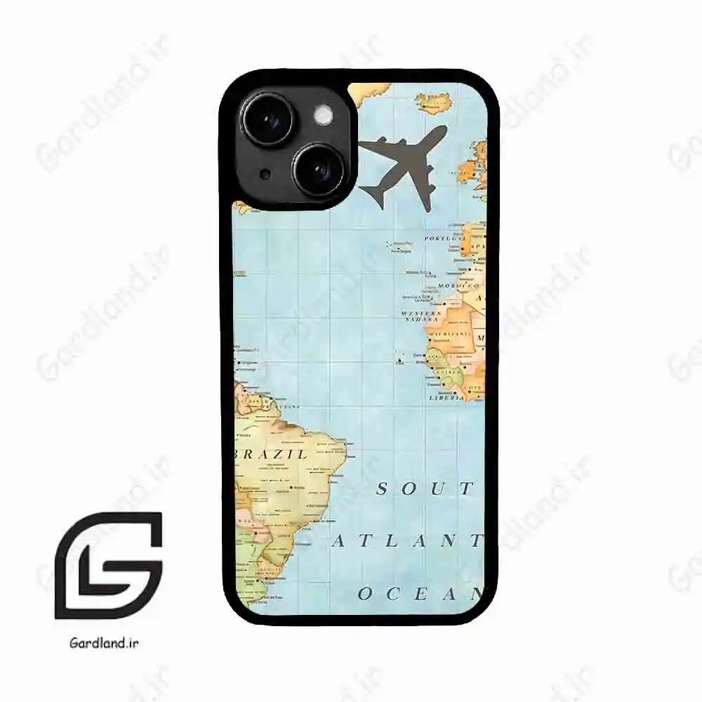 قاب گوشی آیفون 13 (Iphone 13 ) طرح نقشه کد 2243