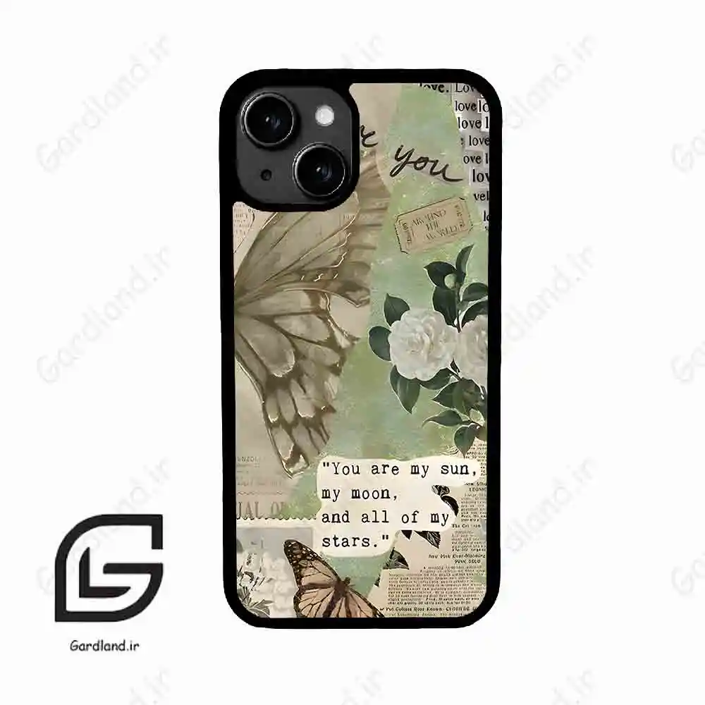 قاب گوشی آیفون 13 (Iphone 13 ) طرح پروانه کد 2244