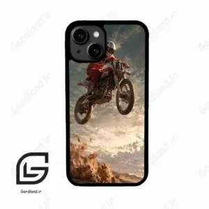 قاب گوشی آیفون 13 (Iphone 13 ) طرح موتورسوار کد 2369