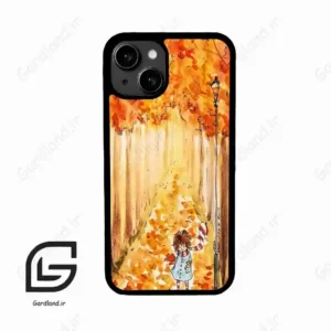 قاب گوشی آیفون 13 (Iphone 13 ) طرح پاییزی کد 2386