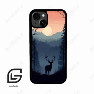 قاب گوشی آیفون 13 (Iphone 13 ) طرح گوزن کد 2406