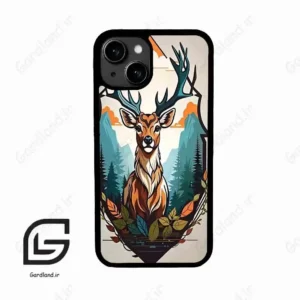 قاب گوشی آیفون 13 (Iphone 13 ) طرح گوزن کد 2429