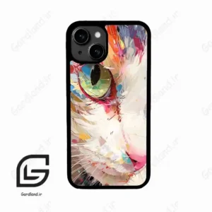 قاب گوشی آیفون 13 (Iphone 13 ) طرح گربه کد 2437