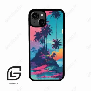 قاب گوشی آیفون 13 (Iphone 13 ) طرح جزیره کد 2461