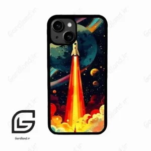 قاب گوشی آیفون 13 (Iphone 13 ) طرح موشک کد 2463